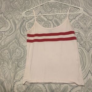 Red & White Tank.